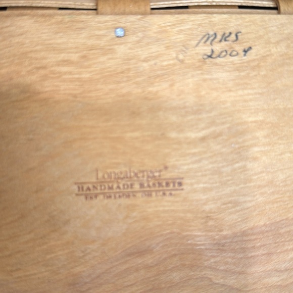 Longaberger basket card file - Picture 4 of 6